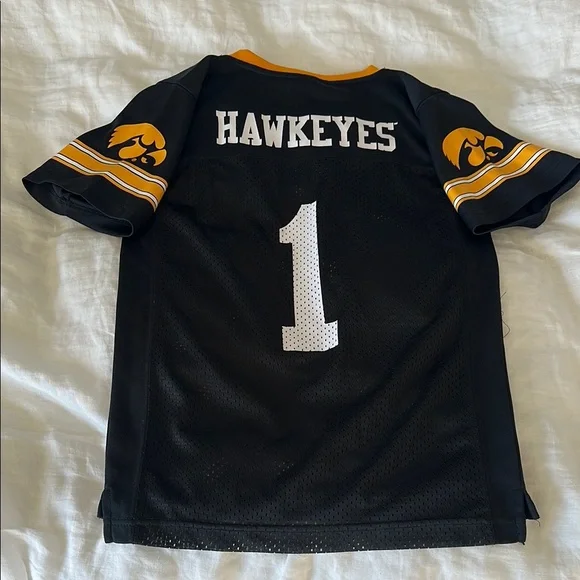 Black and Gold Hawkeye Sports Jersey - Picture 2 of 4